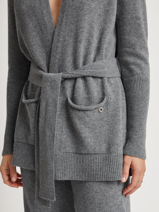 DAMEN Jacke, cosy grey melé