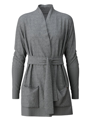 DAMEN Jacke, cosy grey melé