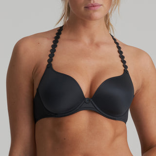 TOM graphite grey Unterlegter BH Herzform