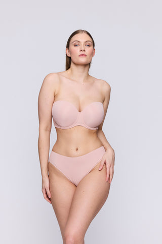 FIGURAS Powder Rose Unterlegter BH trägerlos