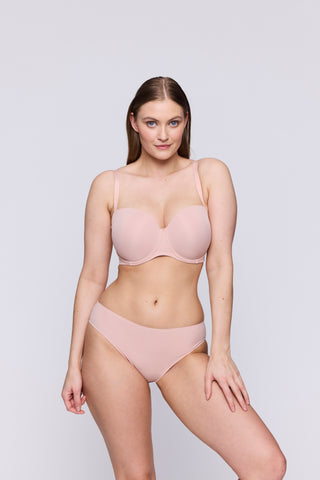 FIGURAS Powder Rose Unterlegter BH trägerlos