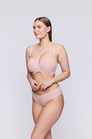 FIGURAS Powder Rose Unterlegter BH trägerlos