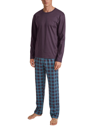 HERREN Pyjama, plum