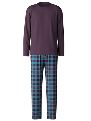 HERREN Pyjama, plum