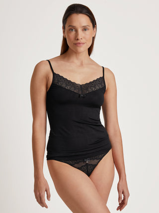 DAMEN String, schwarz