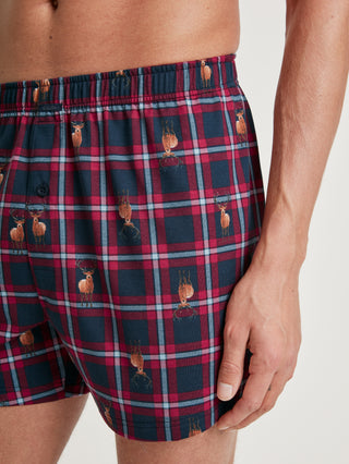 HERREN Boxer Short, dark sapphire