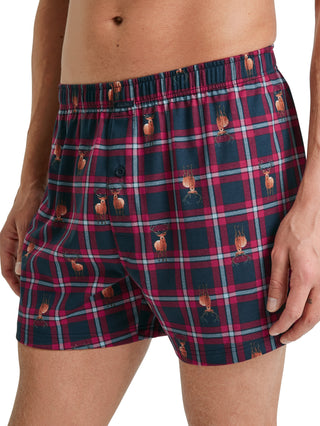 HERREN Boxer Short, dark sapphire