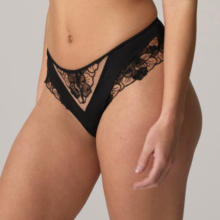 SANCHA schwarz Luxus String