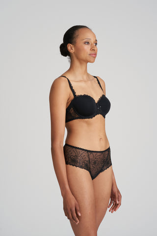 JANE schwarz Luxus String