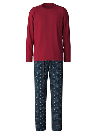 HERREN Pyjama, rio red
