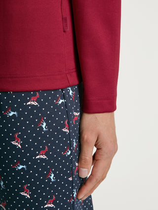 HERREN Pyjama, rio red