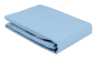 Spannbettlaken hellblau