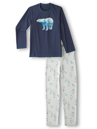 KNABEN Pyjama, peacoat blue