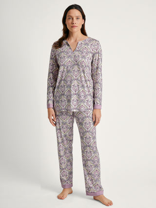 DAMEN Pyjama, fragrant lilac