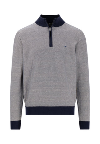 Troyer Zip, fine stripes