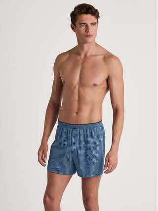 HERREN Boxer Short, pottery blue