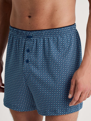 HERREN Boxer Short, pottery blue