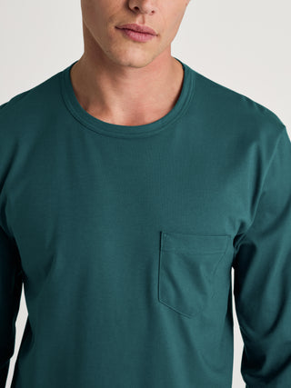 HERREN Pyjama, legion blue