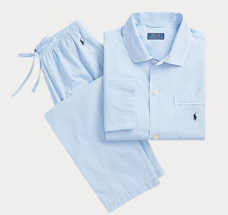 Langer Pyjama mit Ginganmuster