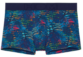 Trunk, navy blue print