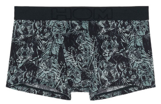 Trunk, dark grey print