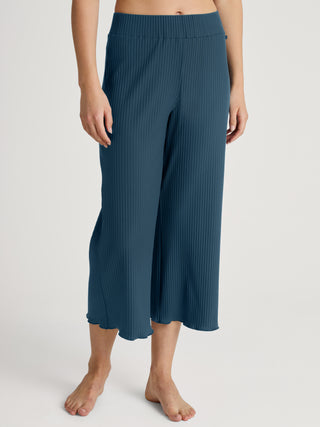 DAMEN Hose 7/8, deep dive petrol