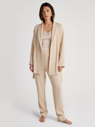 DAMEN Hose, dune beige