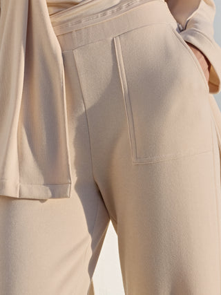 DAMEN Hose, dune beige