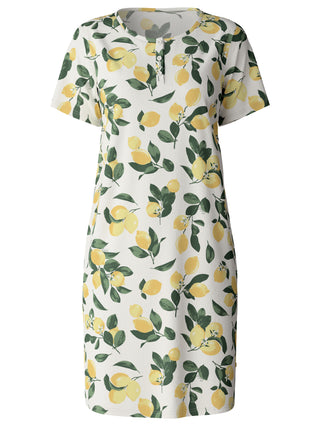 DAMEN Sleepshirt, pineapple