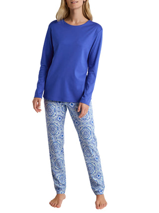 DAMEN Pyjama, dazzling blue