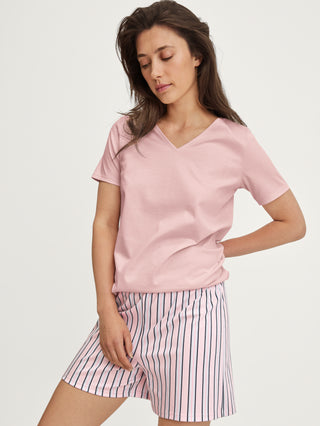 DAMEN Shirt kurzarm, pearl blush
