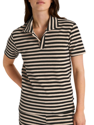 DAMEN Shirt kurzarm, schwarz
