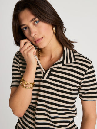 DAMEN Shirt kurzarm, schwarz