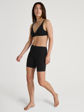 DAMEN Hose, schwarz