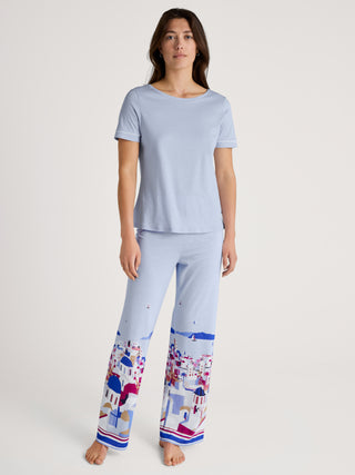 DAMEN Hose, harmony blue