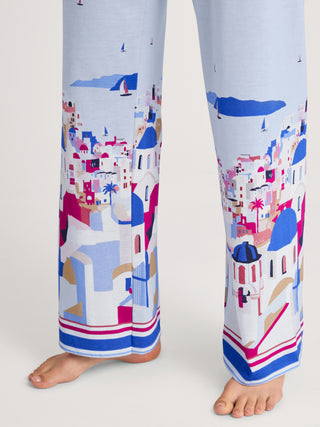 DAMEN Hose, harmony blue
