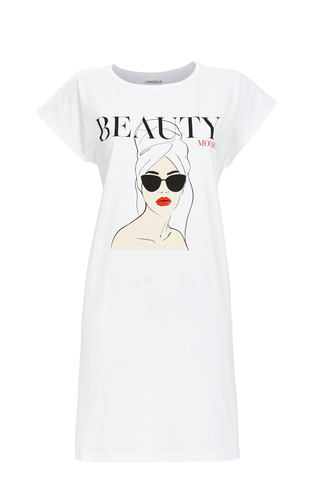 Sleepshirt mit Motivdruck
