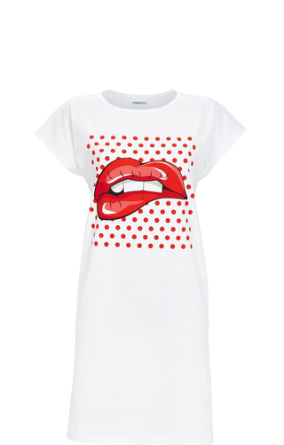 Sleepshirt mit Motivdruck
