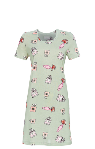 Sleepshirt mit Parfum-Flakons