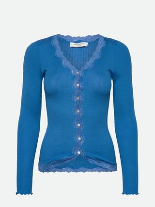 RWBabette LS V-neck Regular Lace Cardigan