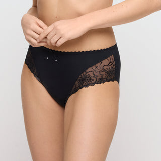 JANE schwarz Taillenslip