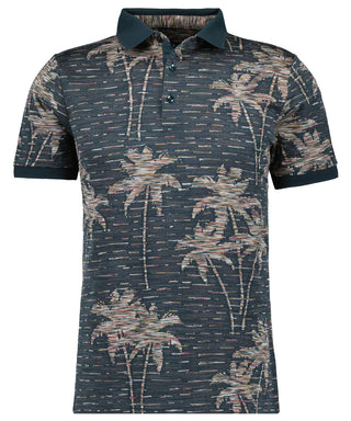 Mercerisiertes Poloshirt "Jaquard"