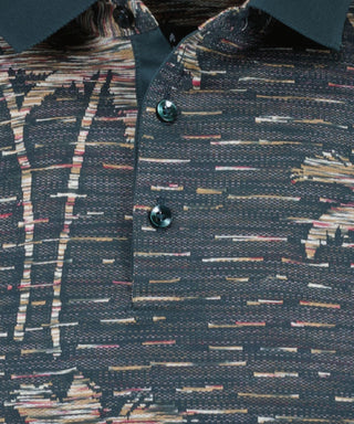 Mercerisiertes Poloshirt "Jaquard"