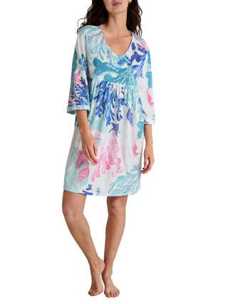DAMEN Nachthemd, carnation pink