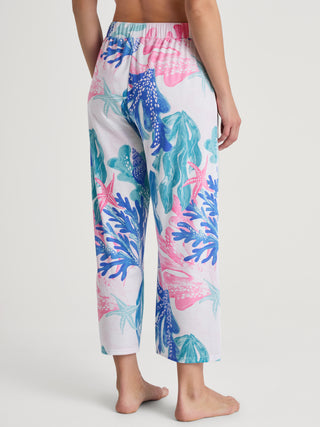 DAMEN Hose 7/8, carnation pink