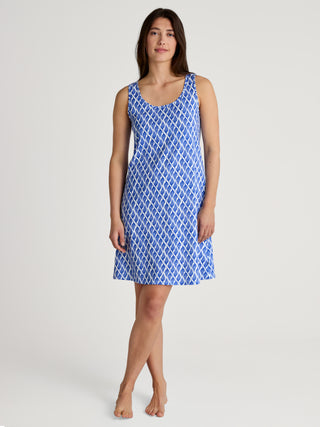 DAMEN Sleepshirt, dazzling blue