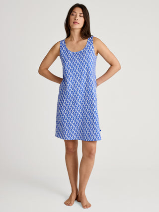 DAMEN Sleepshirt, dazzling blue