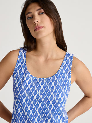 DAMEN Sleepshirt, dazzling blue