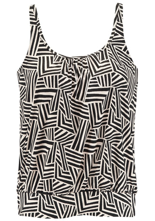 lascana Oversize-Tankini-Top