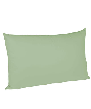 Mako Satin Kissenhülle JADEGRÜN